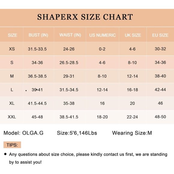 SHAPERX Women's Fit Everybody Bodysuit Soft Crew Neck T-shirt Body Suits with Th - Picture 3 of 7